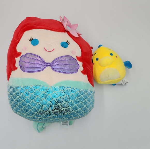 Disney Toys Disney Ariel Flounder Squishmallows Nwt Poshmark